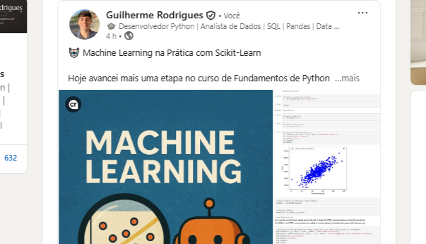 Capa do Post: 🤖 Machine Learning na Prática com Scikit-Learn